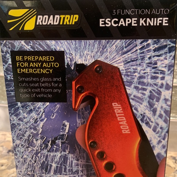 Road trip 3 function escape knife. Hammer knife and belt cutter - Picture 2 of 7